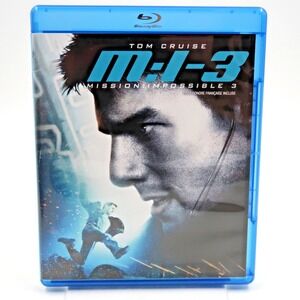 Mission Impossible III Blu-ray 2006 Tom Cruise Action Movie Paramount M:I-3